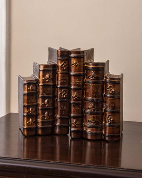 Vintage Books Bookend Set - The Decor Kart 