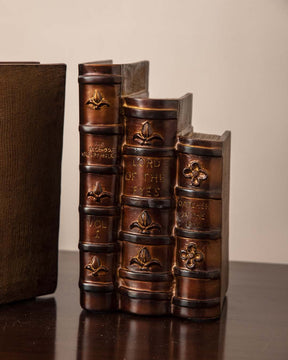 Vintage Books Bookend Set - The Decor Kart 