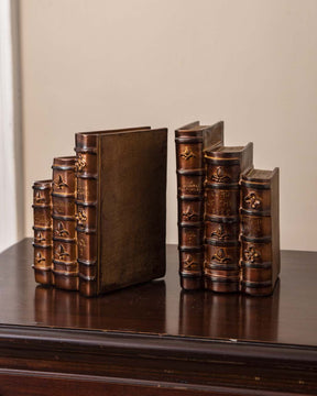 Vintage Books Bookend Set - The Decor Kart 