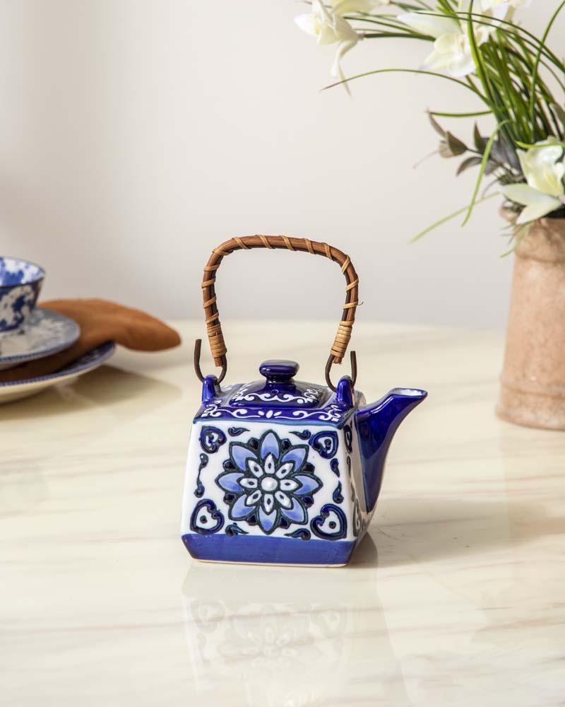 Classic Blue & White Teapot 