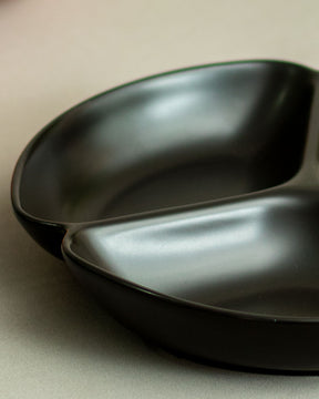 Monochrome Chip & Dip Platter - Navy Blue - The Decor Kart 