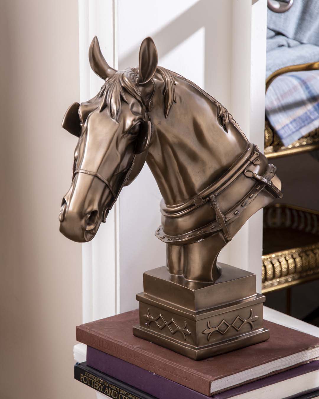 Majestic Stallion Sculpture - The Decor Kart 