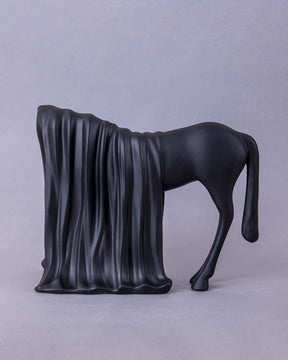 Modern Abstract Animal Sculpture - Black - The Decor Kart 