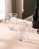 Sleek Cylindro Beer Mugs - Set of 2 