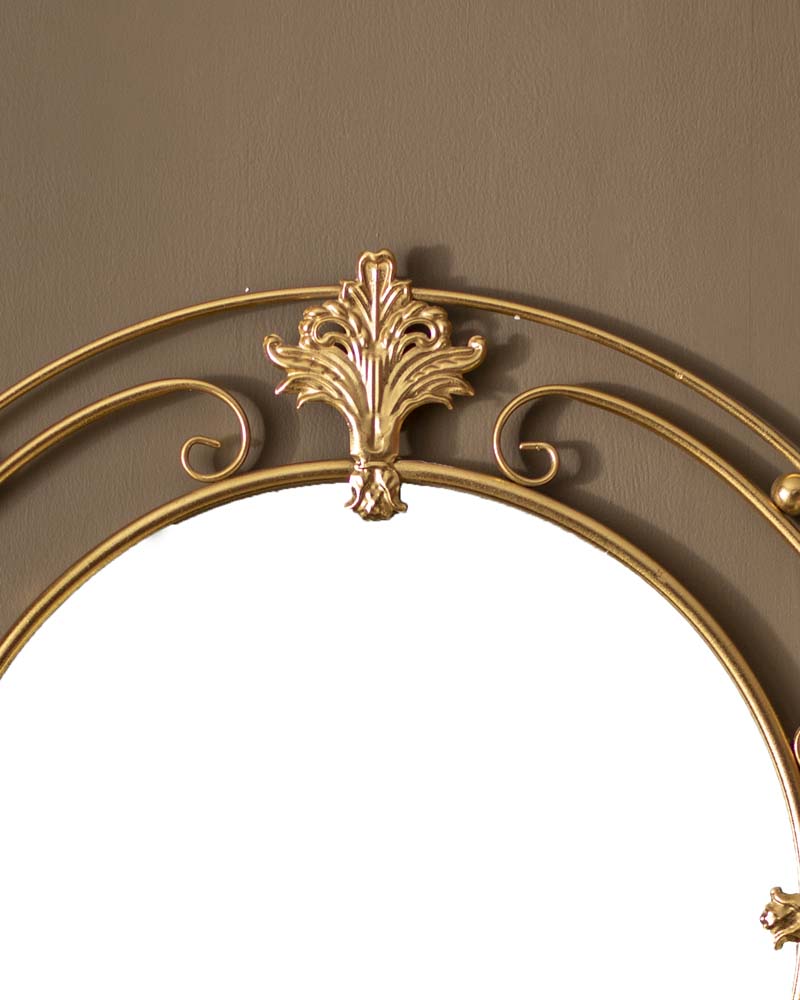Ornate Vintage Gold Wall Mirror 