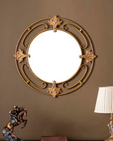 Ornate Vintage Gold Wall Mirror 