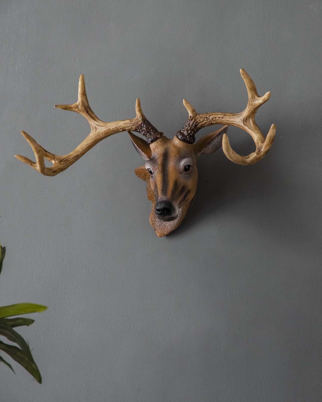 Wall Mounted Majestic Stag - The Decor Kart 