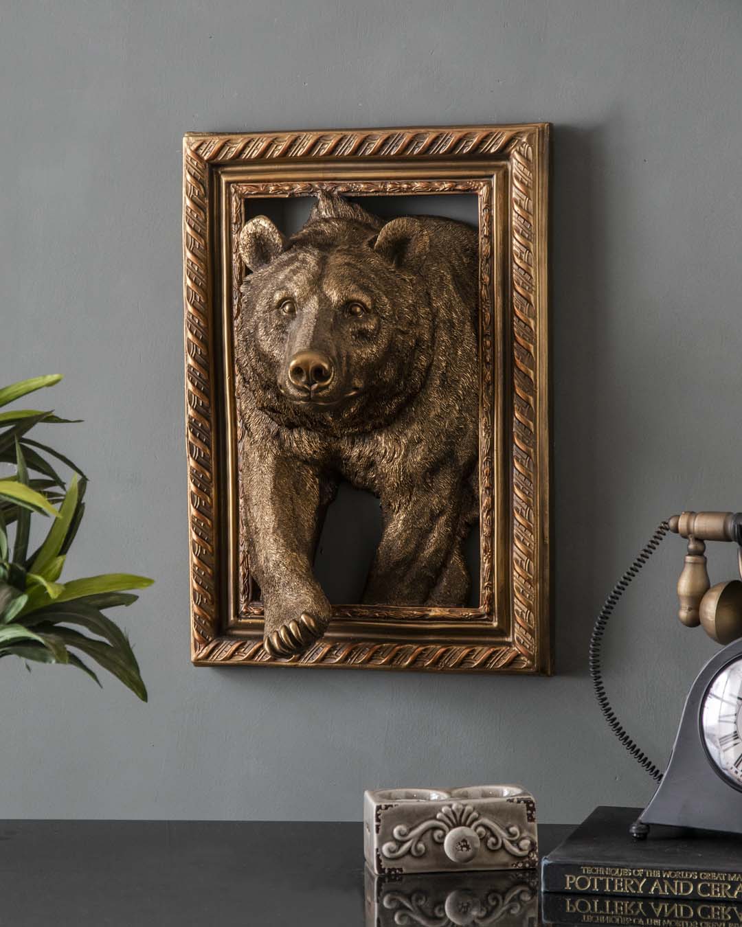Majestic Bear 3D Wall Art - The Decor Kart
