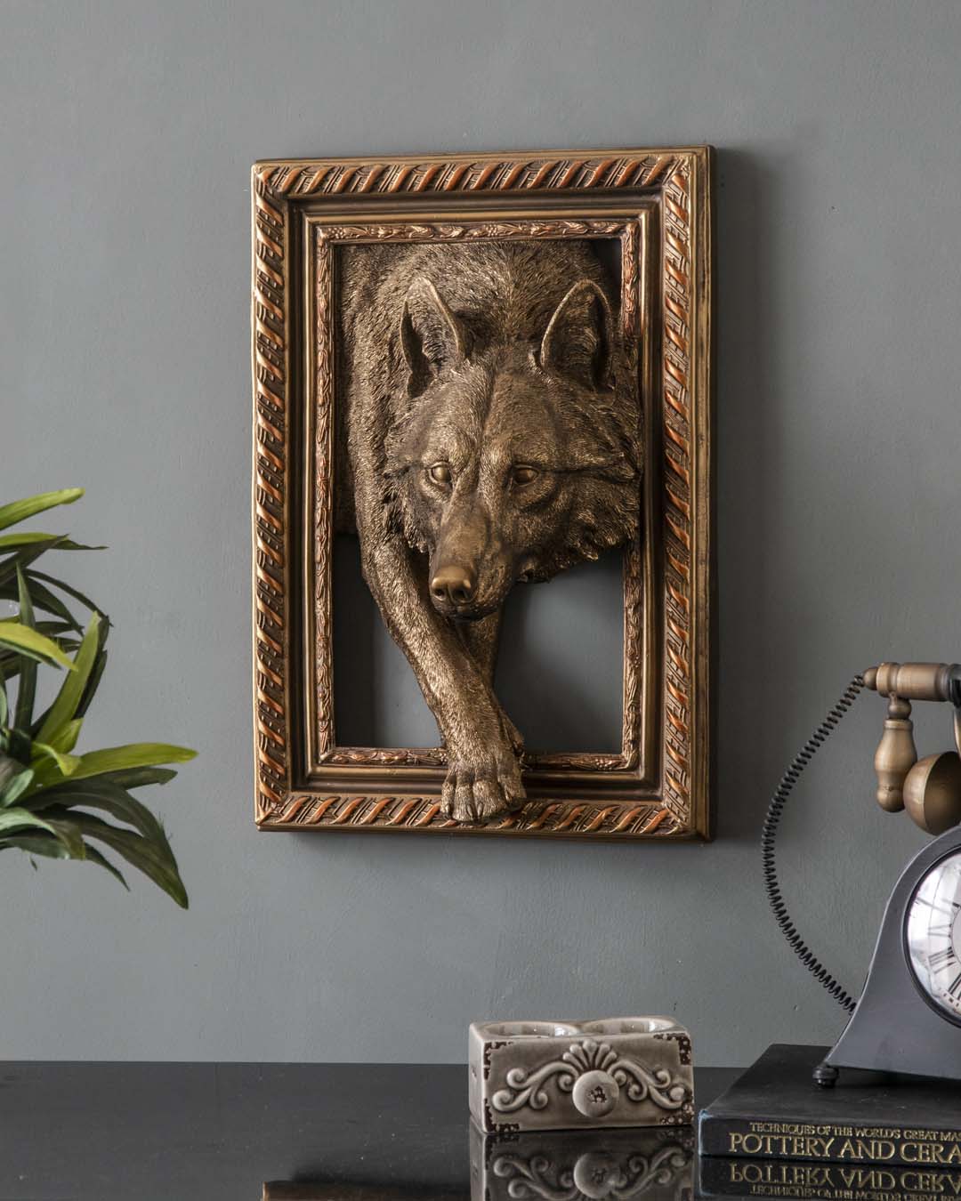 Majestic Wolf 3D Wall Art - The Decor Kart 