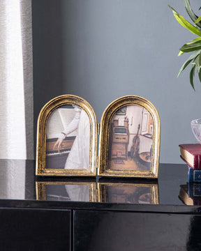 Vintage Style Double Photo Frame - The Decor Kart 