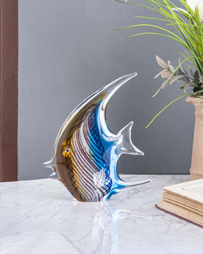 Angelfish Glass Figurine