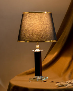 Brilliant Glow Crystal Glass Table Lamp
