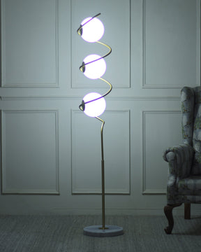 Marble Base Floor Lamp - The Decor Kart 