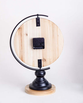 Wooden Tellurion Table Clock - The Decor Kart 