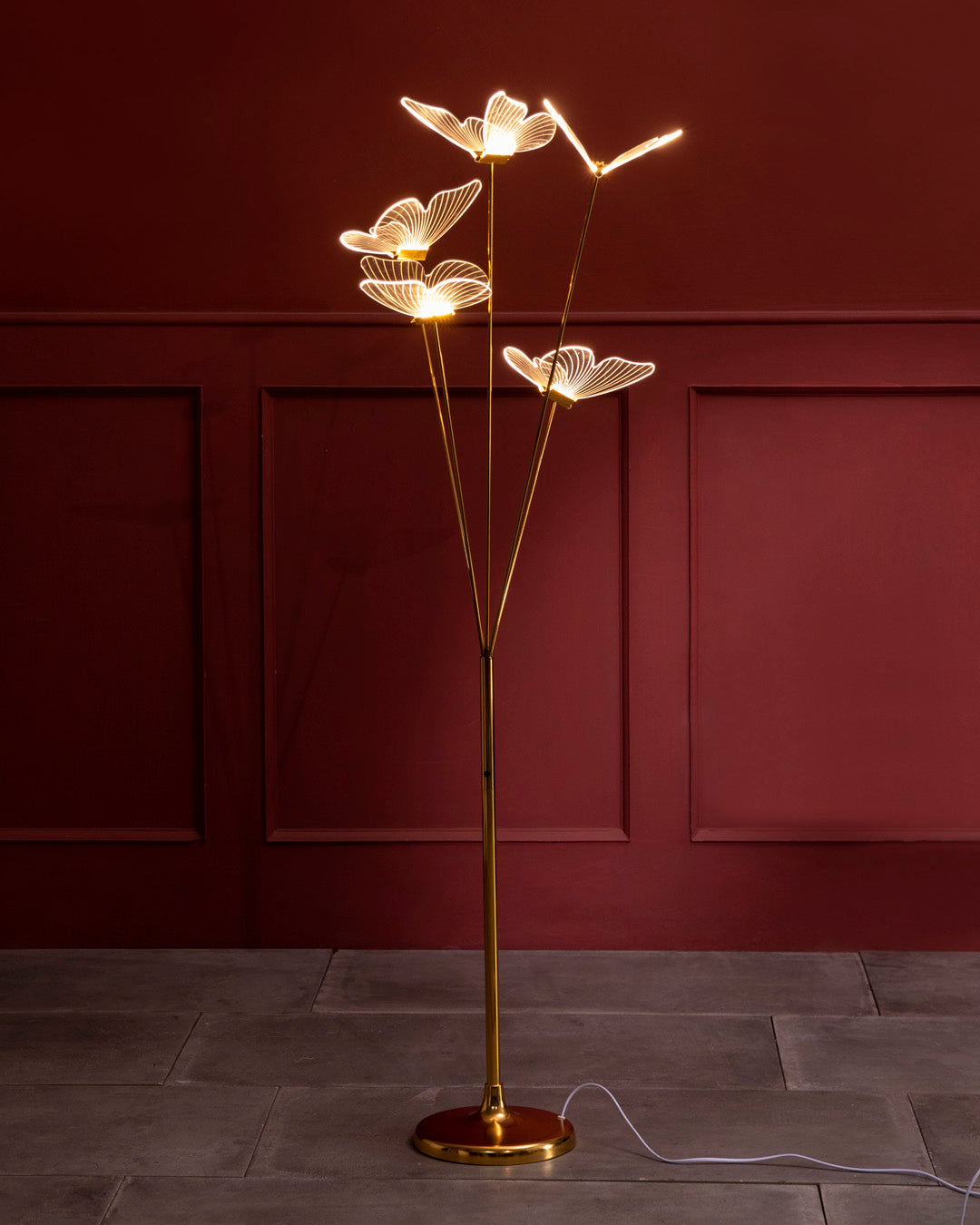 Celestial Butterfly Wings Floor Lamp 