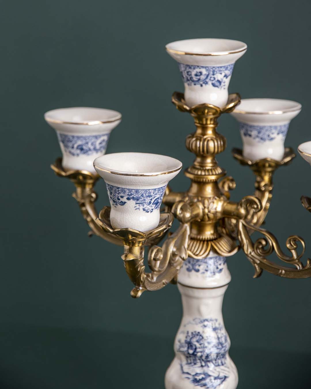 'Yorkshire' Victorian Ornamental Candelabra - The Decor Kart