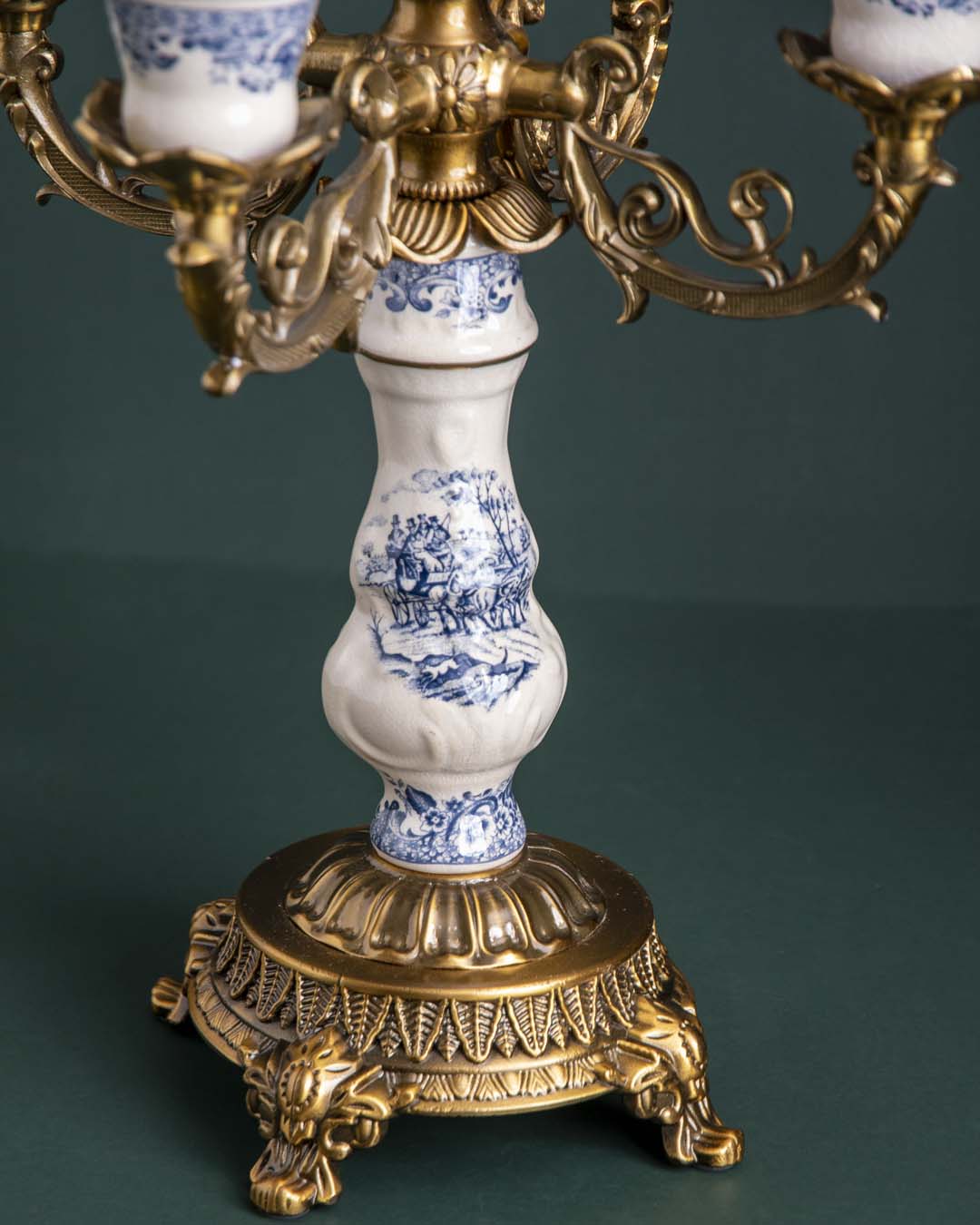 'Yorkshire' Victorian Ornamental Candelabra - The Decor Kart