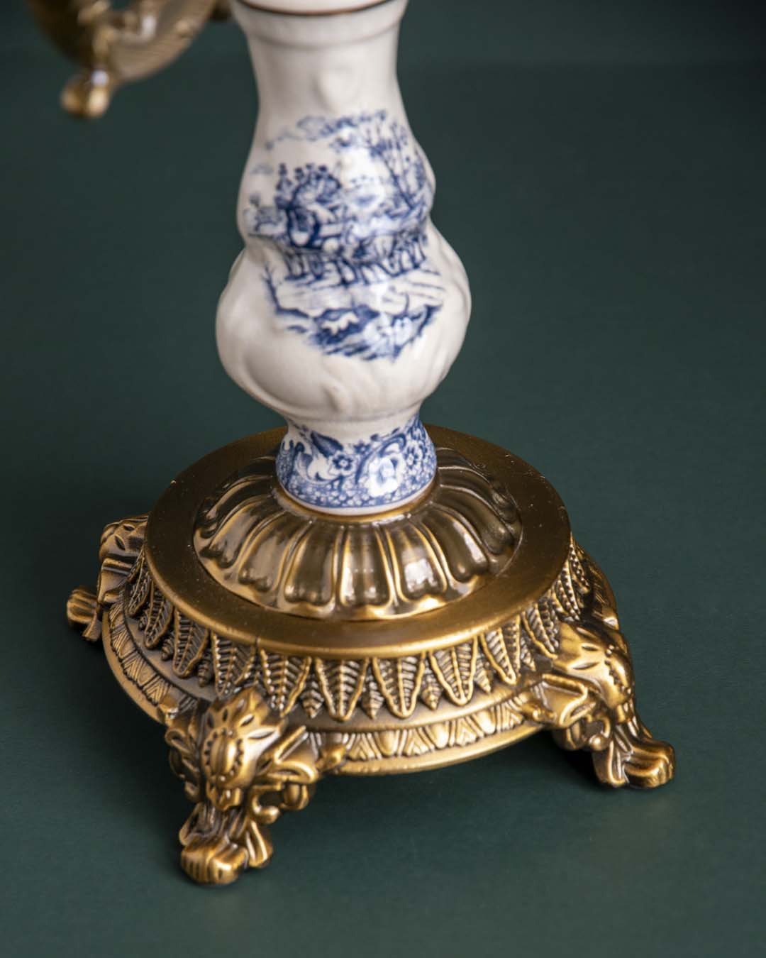 'Yorkshire' Victorian Ornamental Candelabra - The Decor Kart