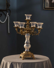 'Yorkshire' Victorian Ornamental Candelabra