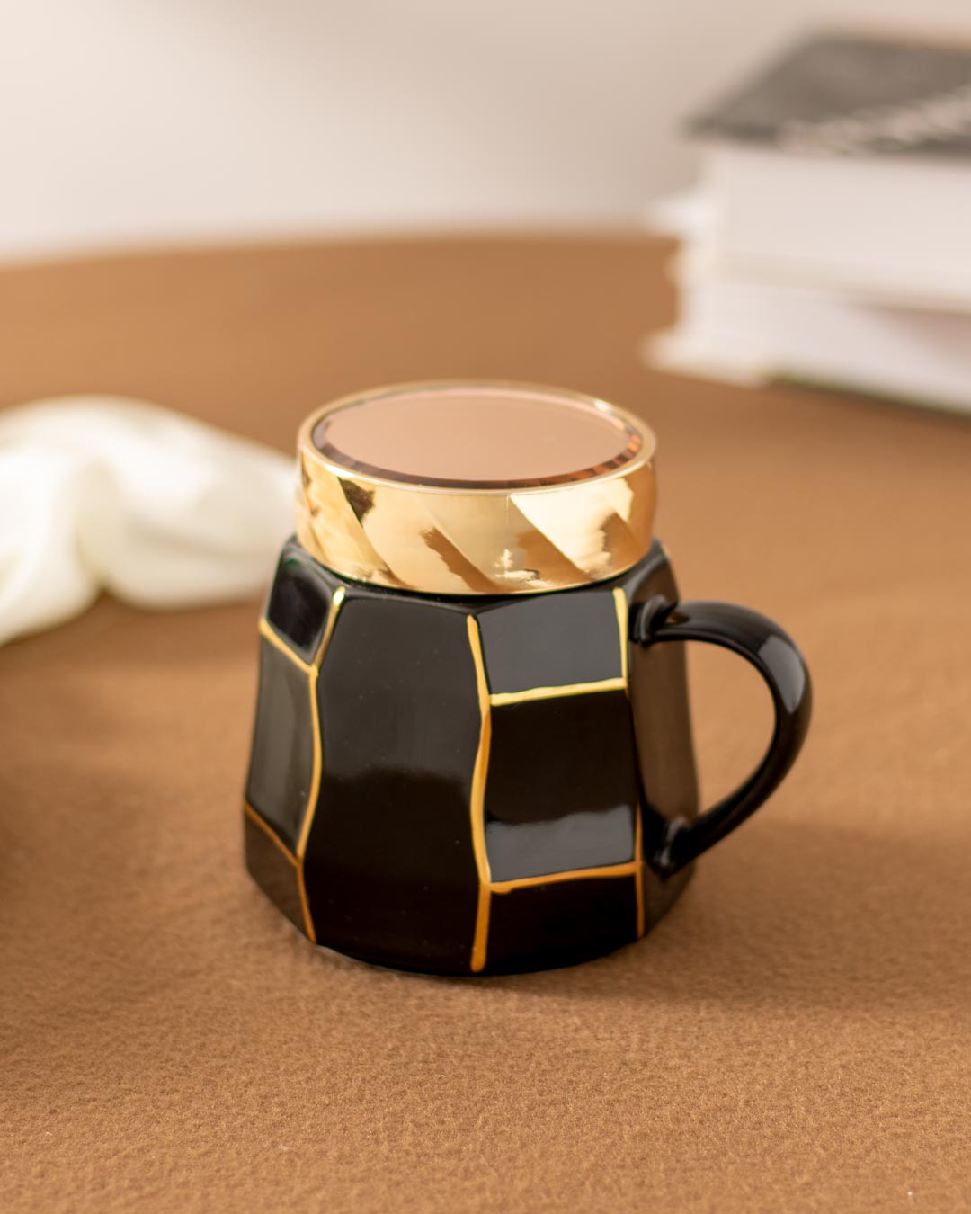 'Templar' Coffee Mug - Black