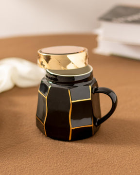 'Templar' Coffee Mug - Black