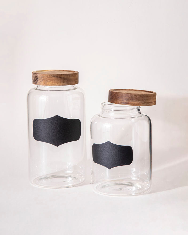 Vintage Eco-Lid Glass Container - Small 