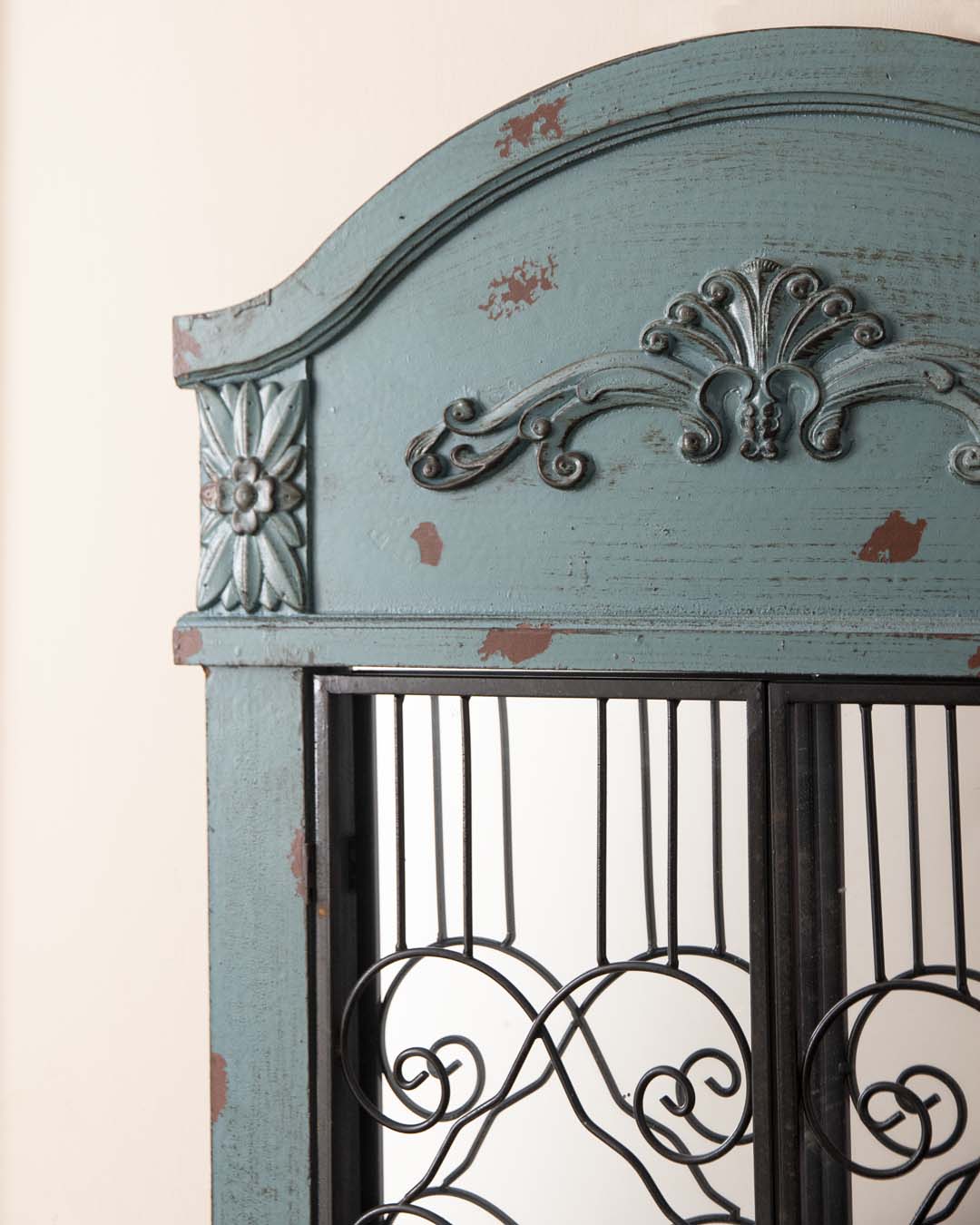 Window Grill Wall Mirror - The Decor Kart 
