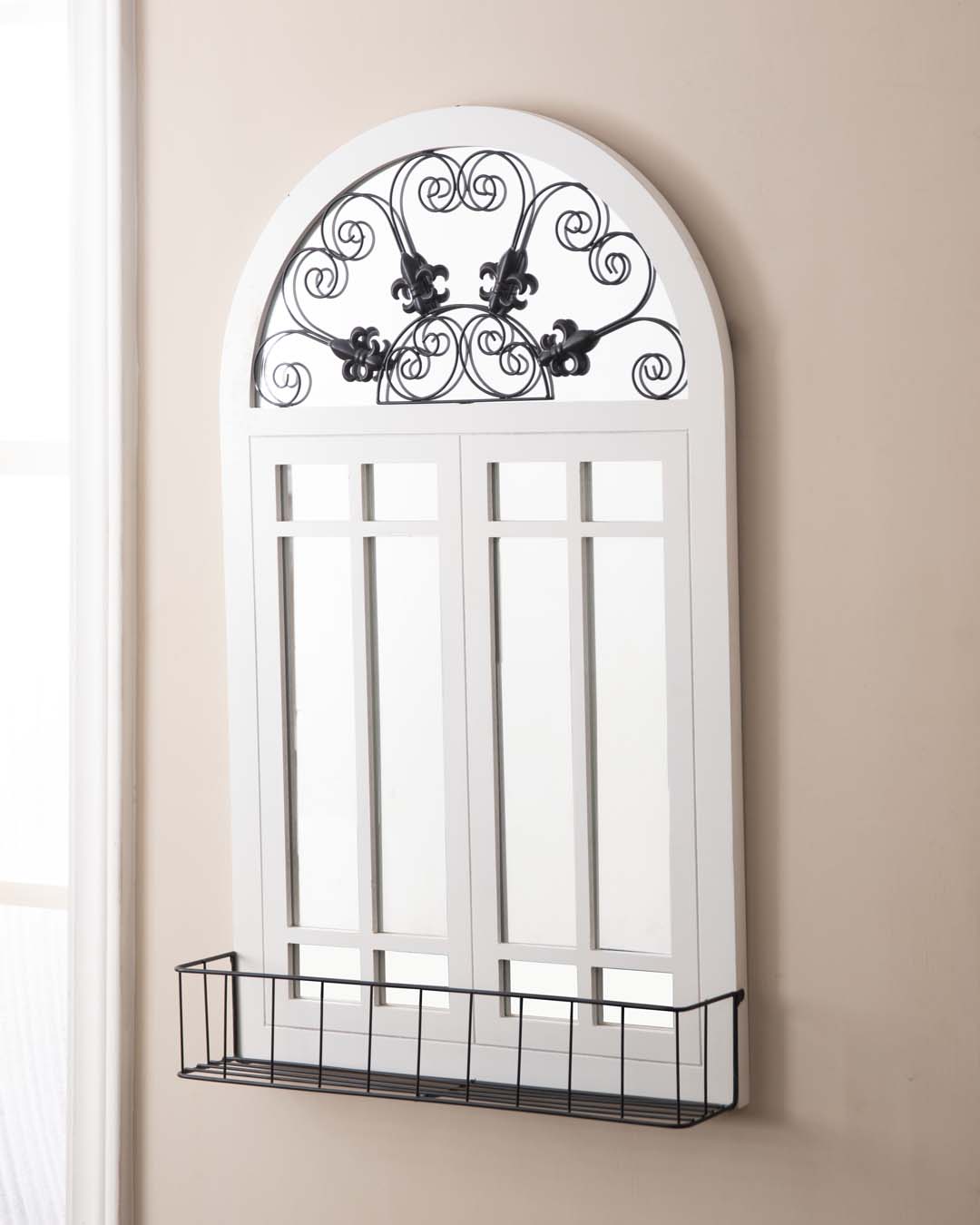 'Windowpane' Decorative Wall Mirror - The Decor Kart 