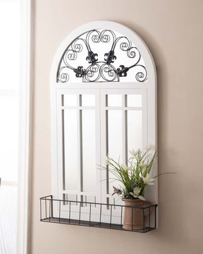 'Windowpane' Decorative Wall Mirror - The Decor Kart 