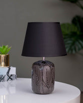 Glowing Beauty Exquisite Table Lamp - Black