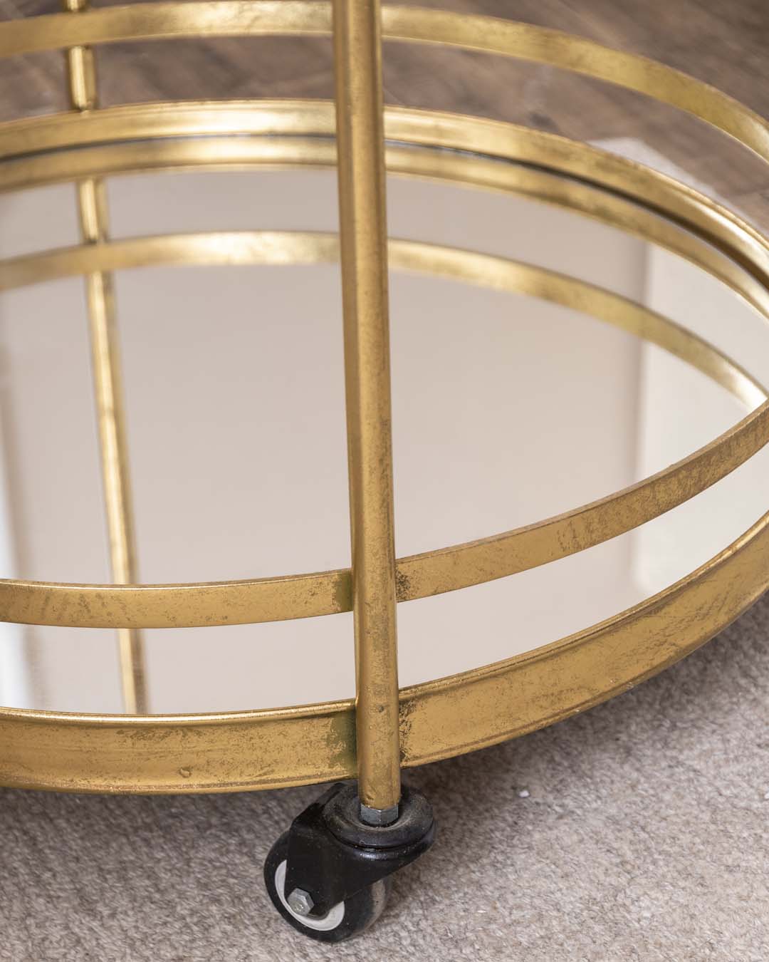 Carlton 3-Tier Bar/Serving Cart - The Decor Kart 