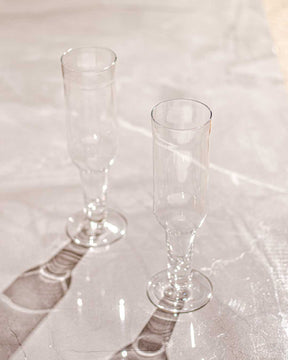 Bottle Shaped Wine Glass - Set Of 6 - The Decor Kart 