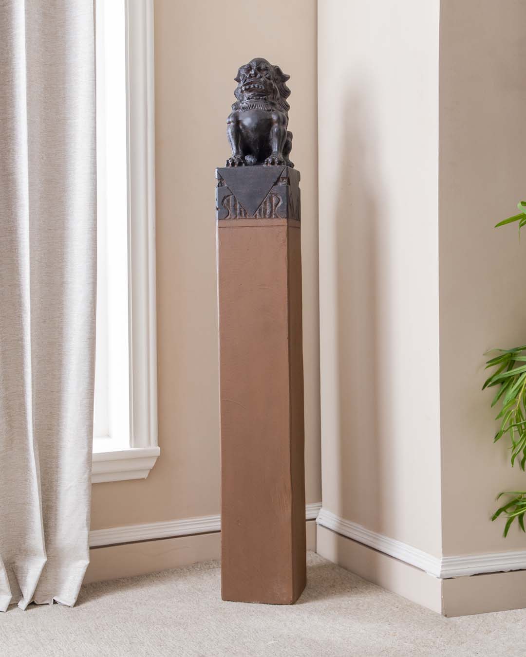 Chinese Guardian Lion Foo Dog - Large - The Decor Kart 