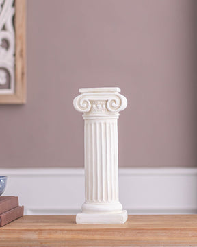 Roman Column Resin Bougie - Candle Stand