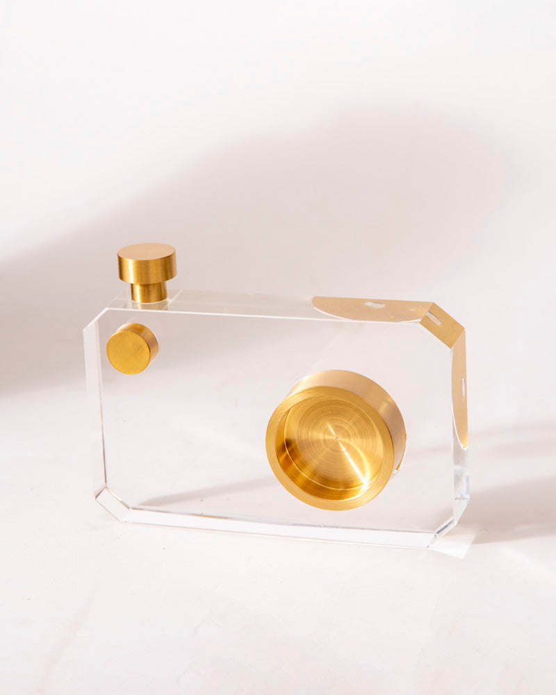 Crystal Camera Decorative Accent - Big 
