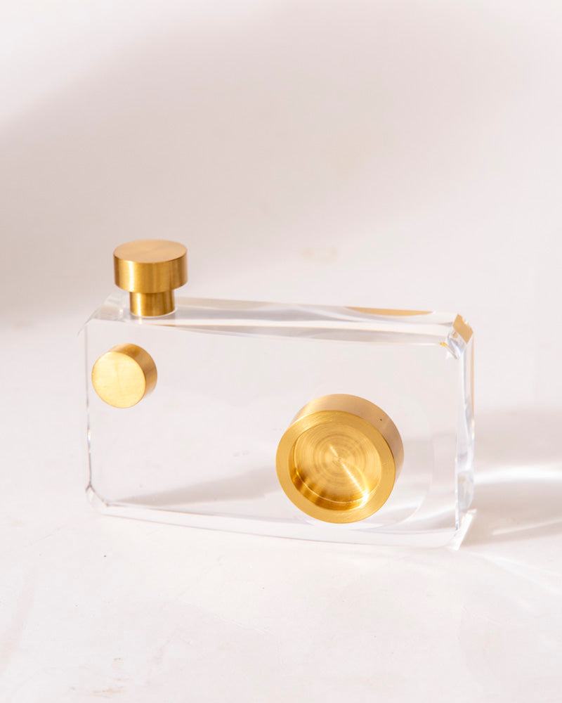 Crystal Camera Decorative Accent - Small 