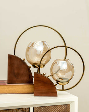 Stunning Spherical Candle Holder - Small