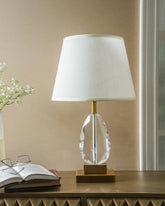 Prismatic Beauty Crystal Table Lamp 