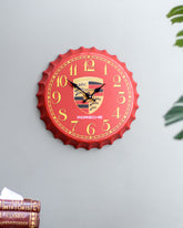 'Porsche' Bottle Cap Wall Clock