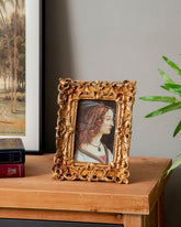 Antique Gold Floral Frame - Small 