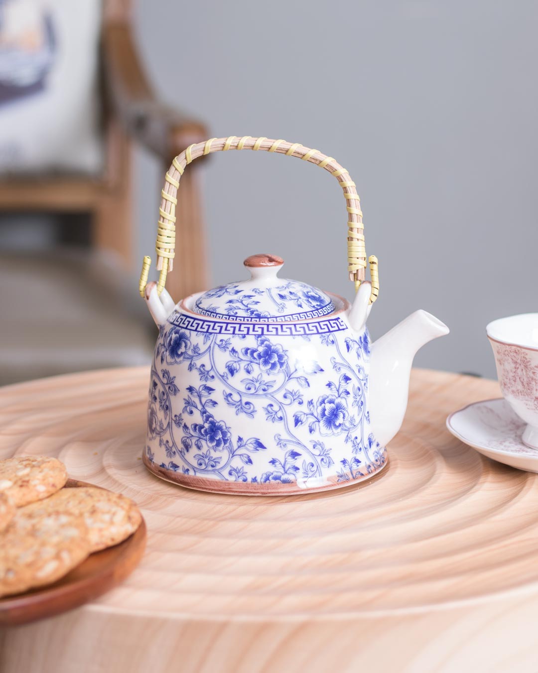 'Azure' Ceramic Tea Kettle