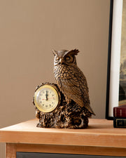 Wise Owl Table Clock