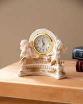 Classic Gold Angel Table Top Clock 