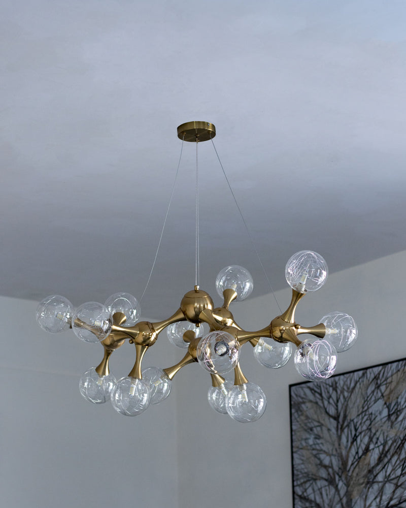 Glass Ball chandelier
