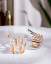 Vintage Crystal Whiskey Glass - Set Of 6