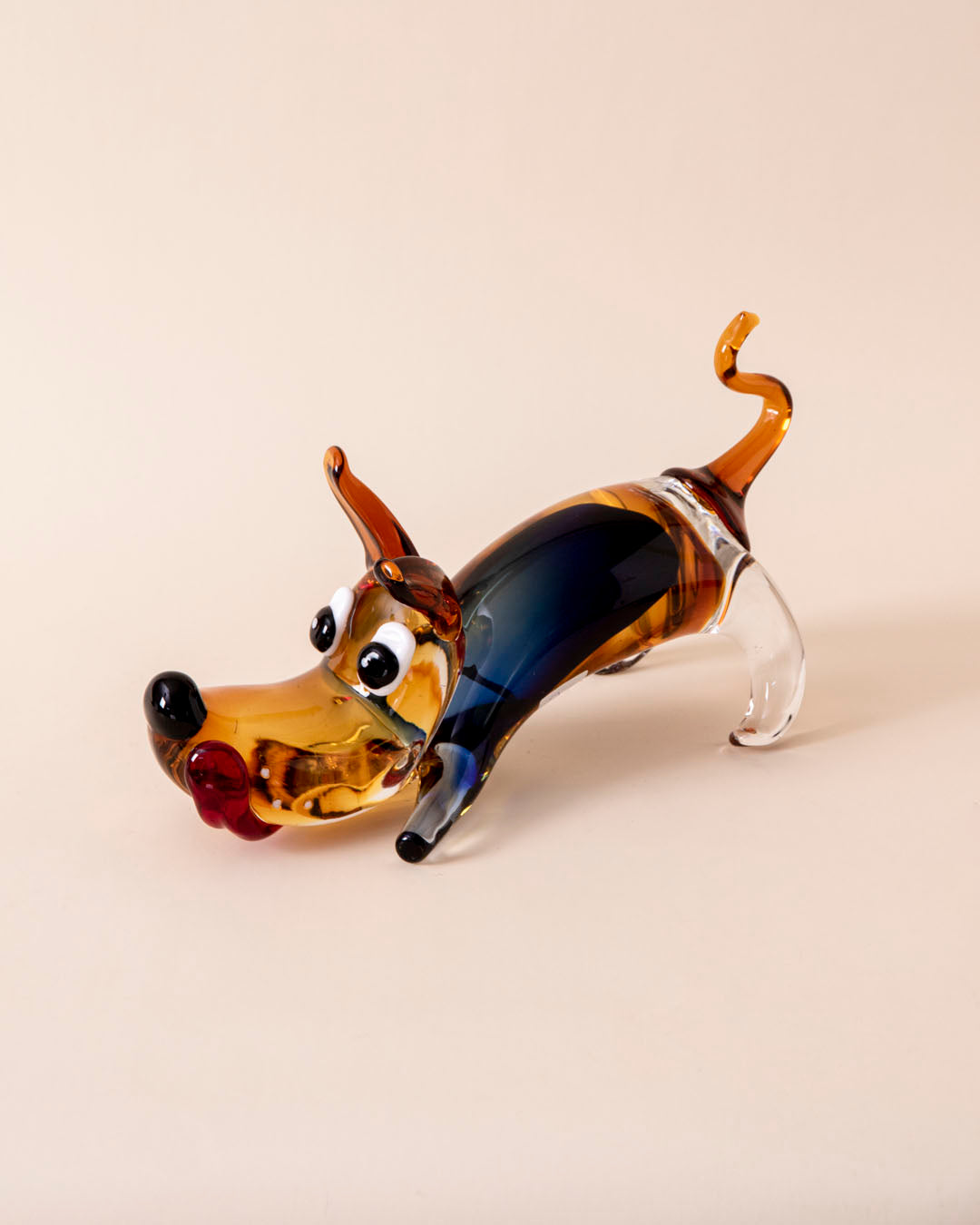 'Amber Pup' Decorative Dog Figurine