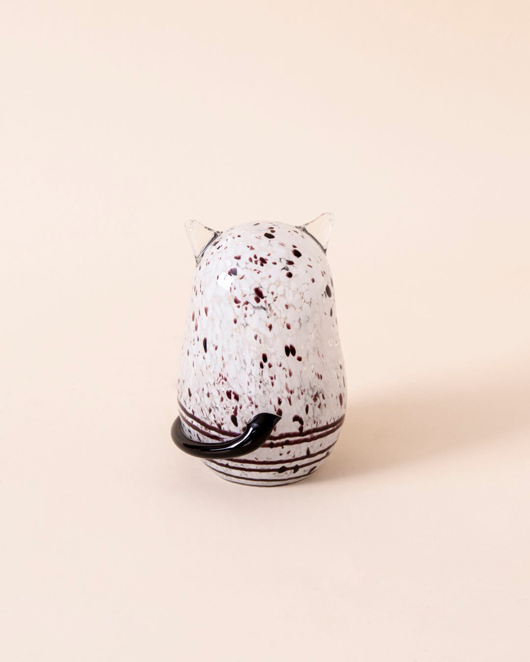 'Marmalade Meow' Decorative Cat Figurine - Grey 