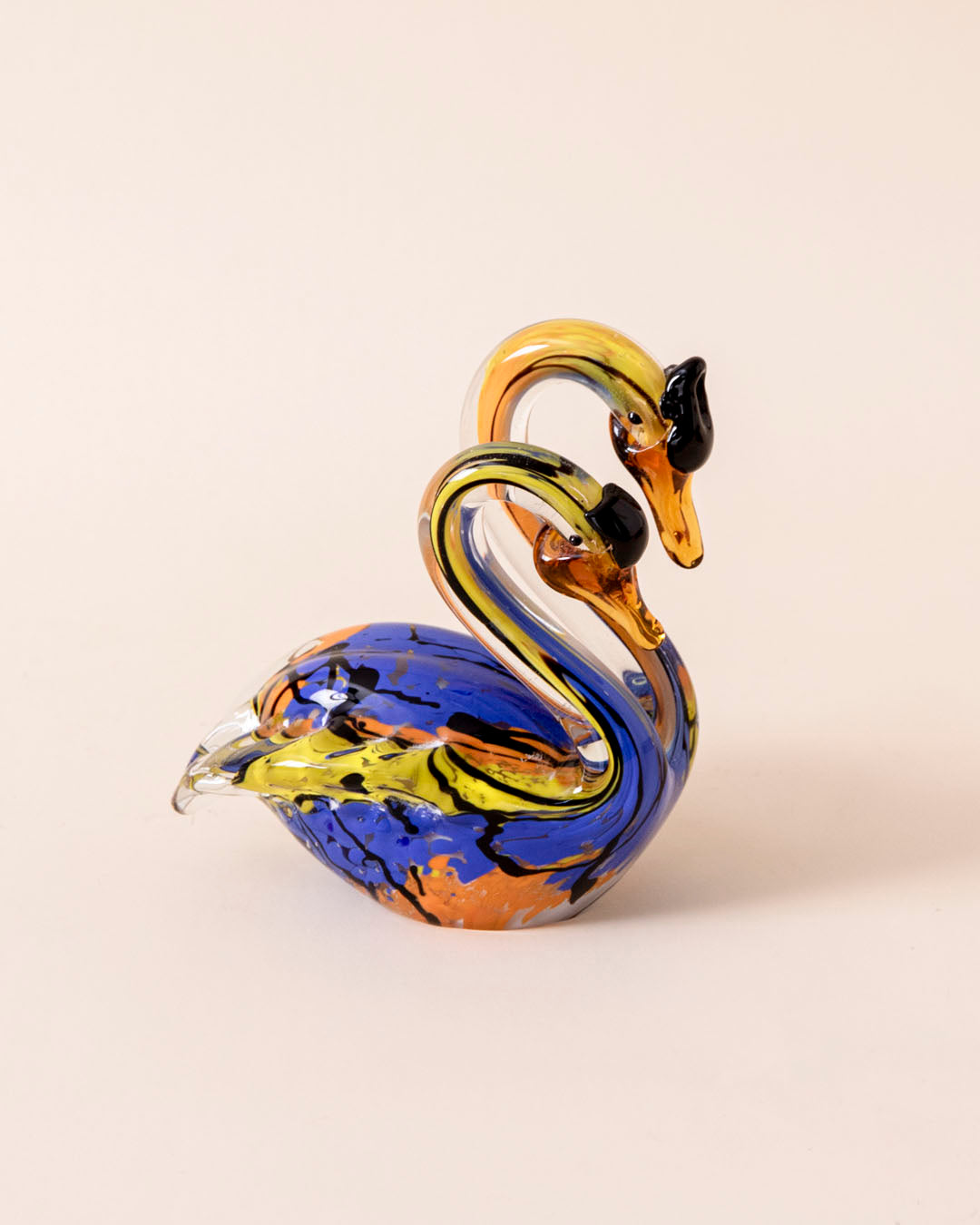 'Twin Head' Decorative Swan Figurine 