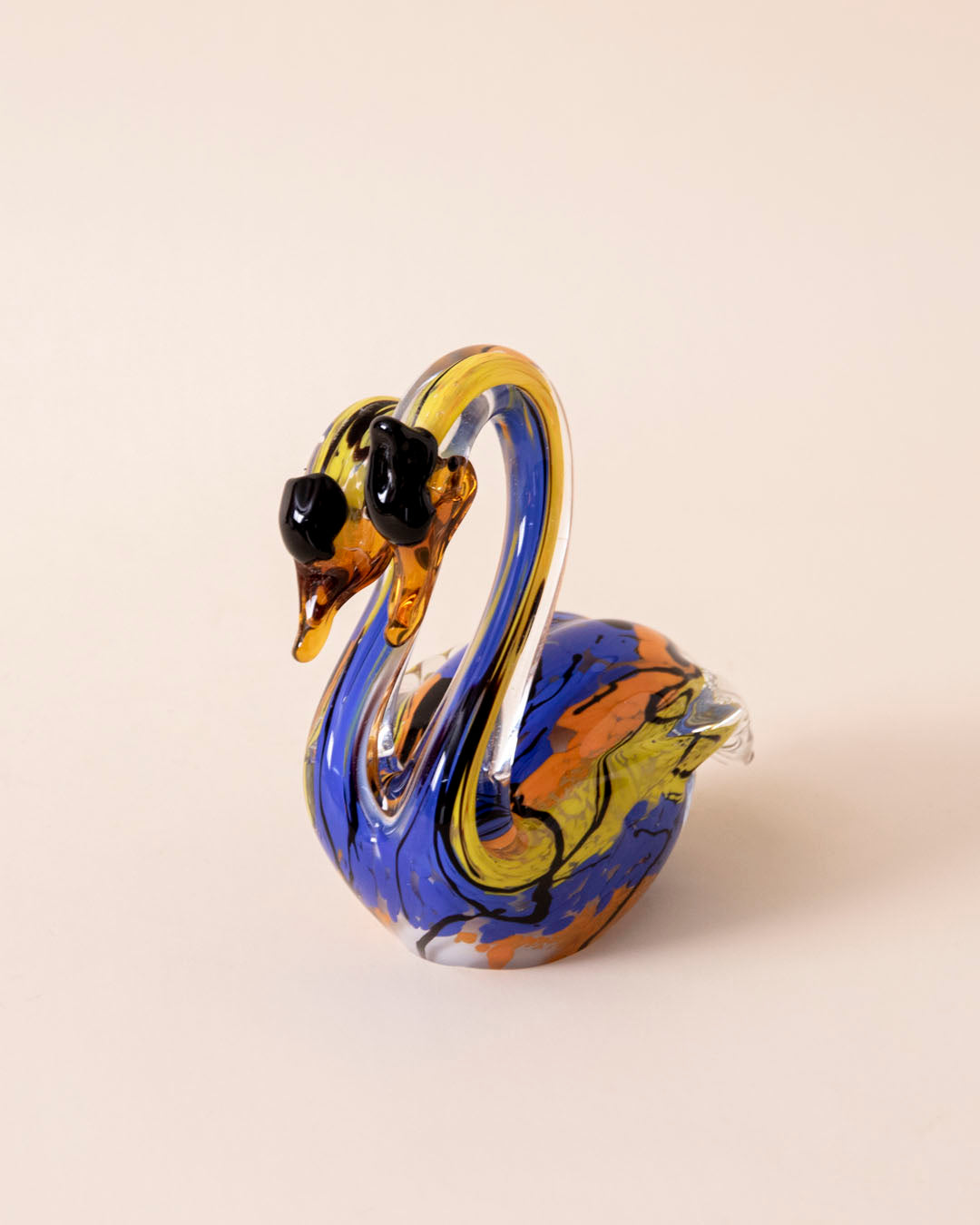 'Twin Head' Decorative Swan Figurine 