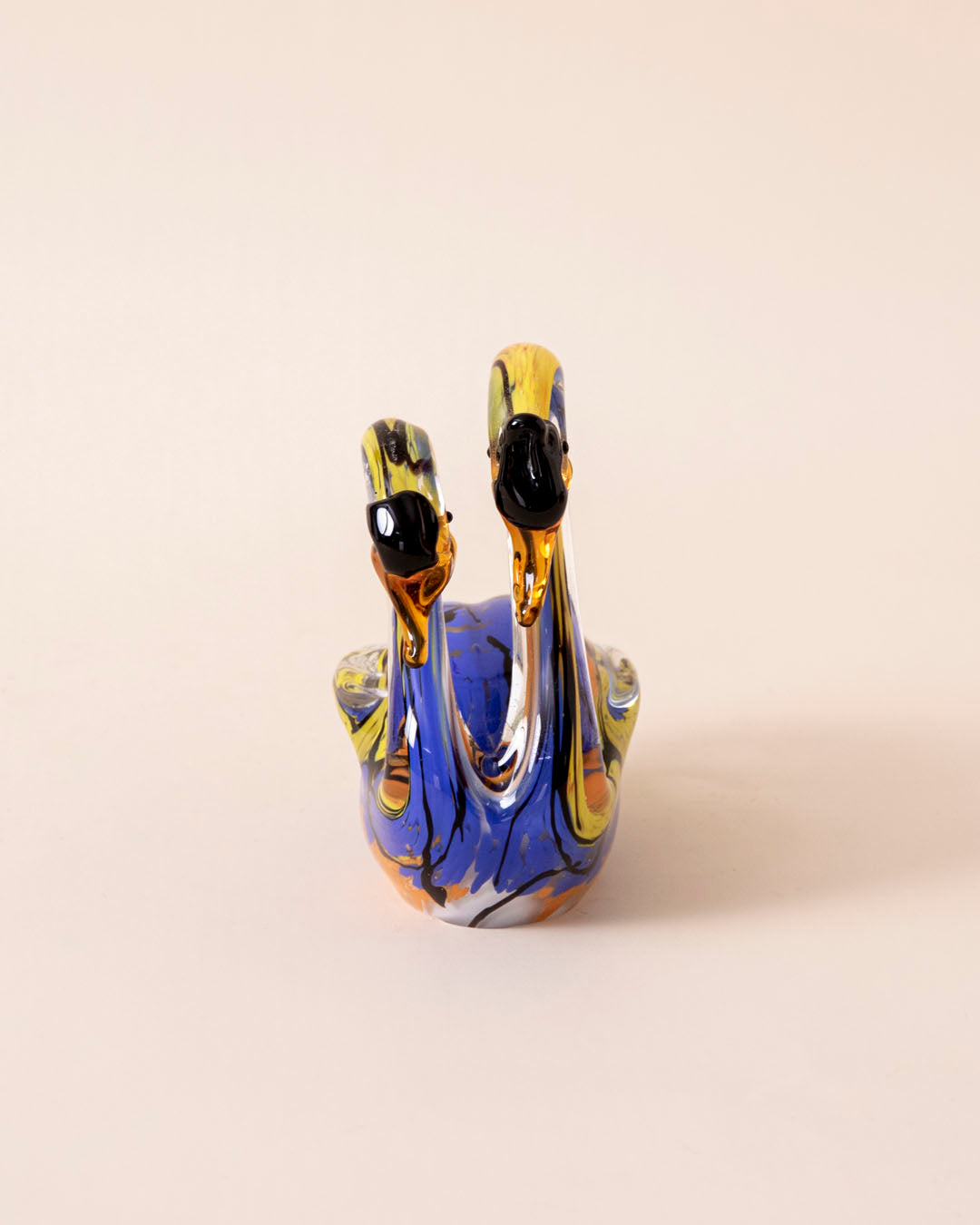 'Twin Head' Decorative Swan Figurine 